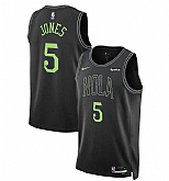 Men's New Orleans Pelicans #5 Herbert Jones Black 2023-24 City Edition Stitched Basketball Jersey Dzhi,baseball caps,new era cap wholesale,wholesale hats